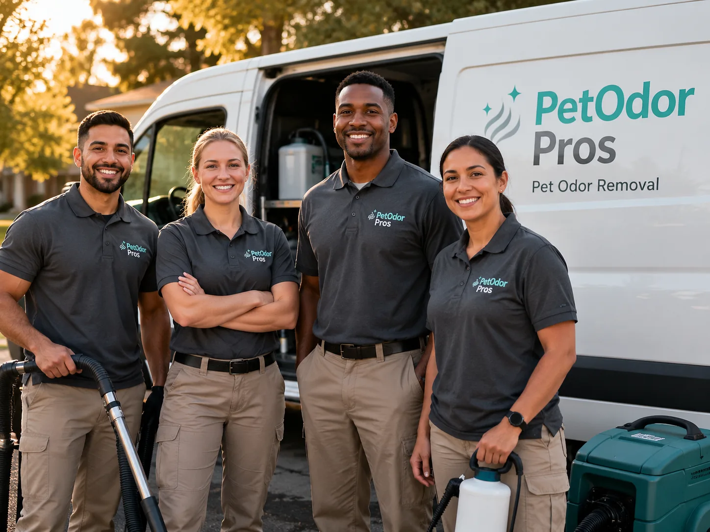 Pet Odor Removal team serving Burbank, WA